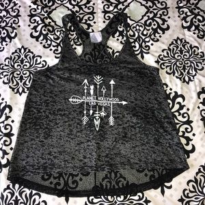 NWOT Mesh Planet Hollywood Las Vegas Tank top